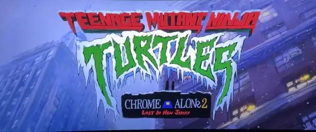 Teenage Mutant Ninja Turtles Chrome Alone 2