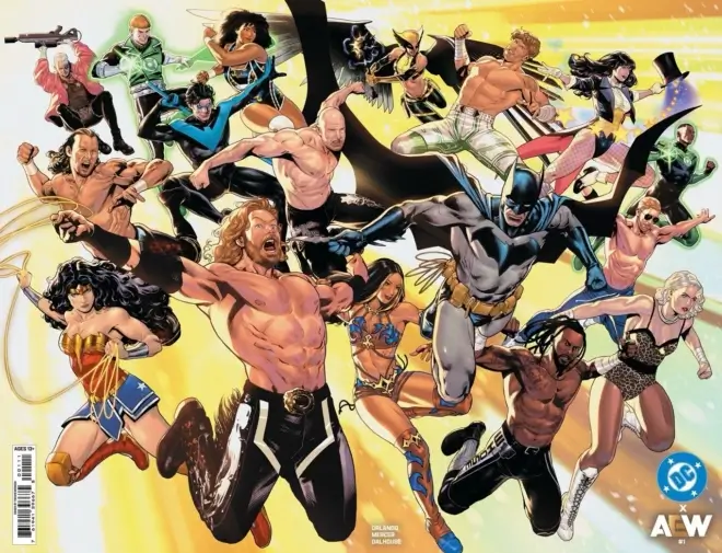 All Elite Wrestling and DC Comics Team Up For Knockout Comic Book Crossover