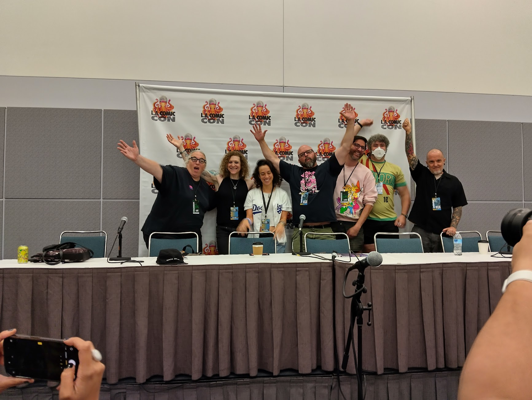 Queer Cartoonists Tackle The World Of Sports In Come Out And Play: The Queer Sports Project LACC 2025 panel photo 2