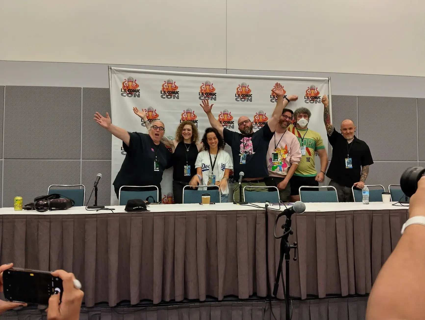 Queer Cartoonists Tackle The World Of Sports In Come Out And Play: The Queer Sports Project LACC 2025 panel photo 2