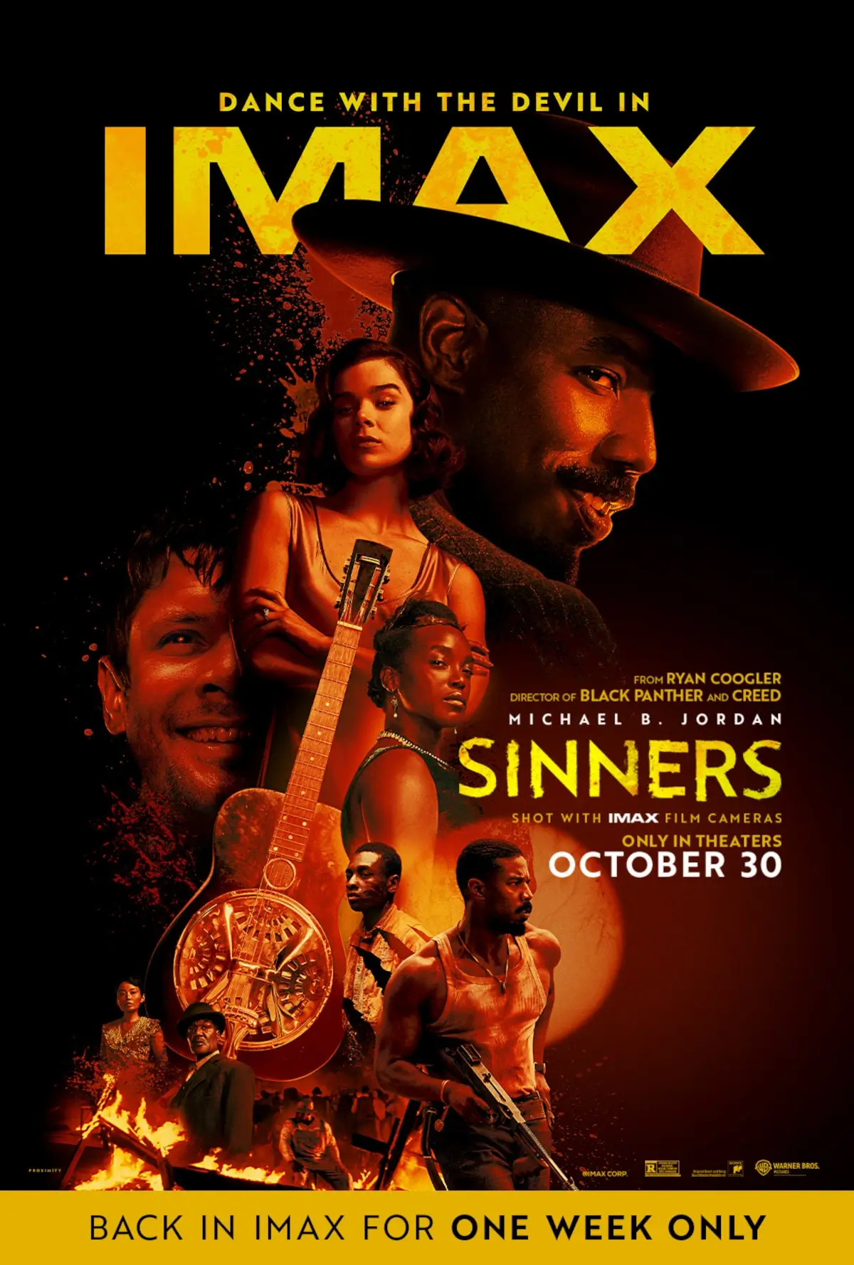 Sinners Second IMAX Bringback Poster