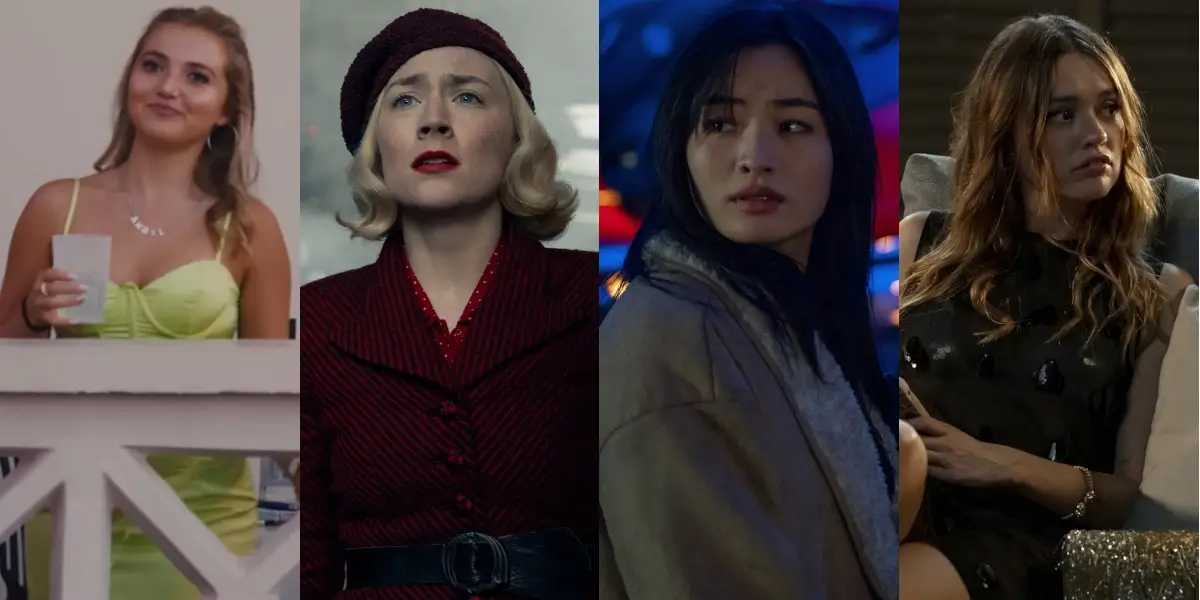 The Beatles A Four Film Cinematic Event Mia McKenna Bruce Saoirse Ronan Anna Sawai And Aimee Lou Wood Individually Pictured