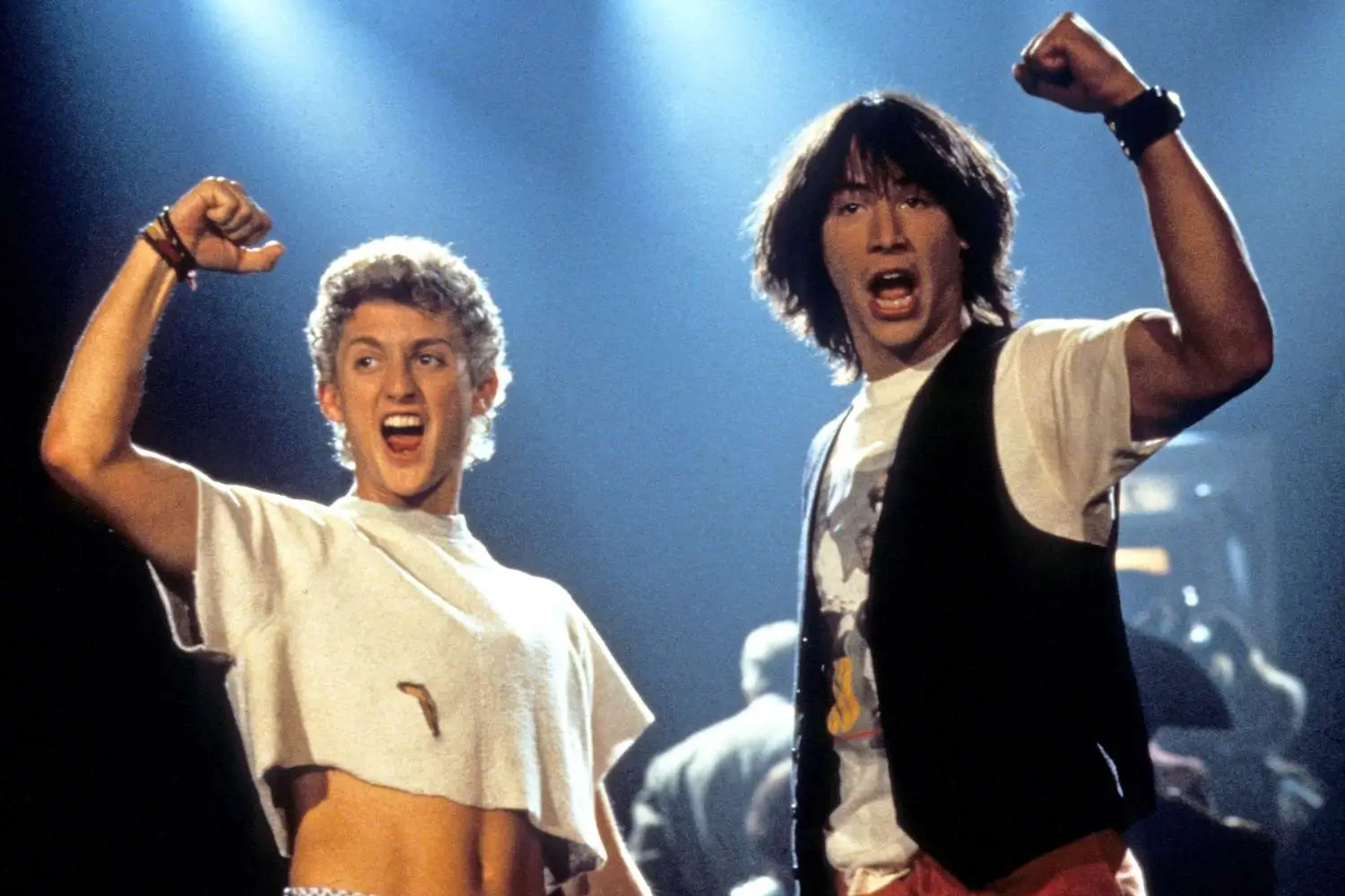 Keanu Reeves Alex Winters Bill And Teds Excellent Adventure 021624 9f8be06a15744dcfb16cb126f4d4dfaf