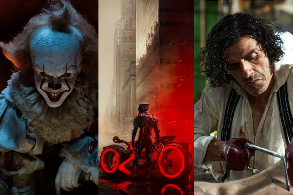 october premieres - IT Welcome to Derry_Tron Ares_Frankenstein