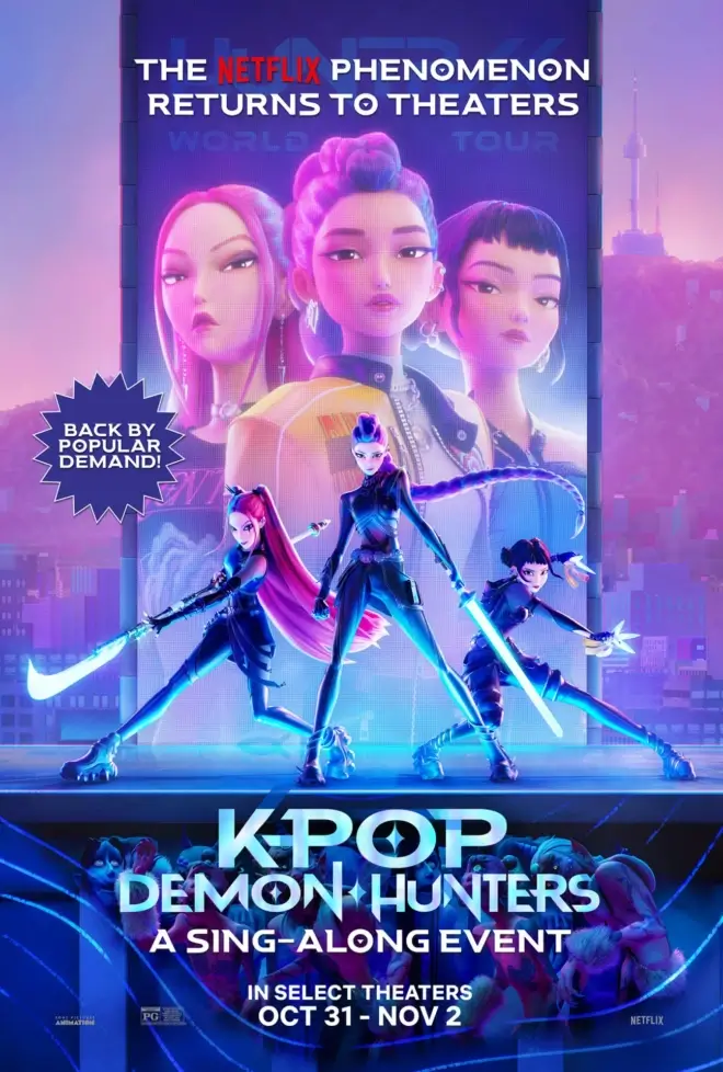 KPop Demon Hunters Sing-Along Hitting Theaters Again In Halloween 2025