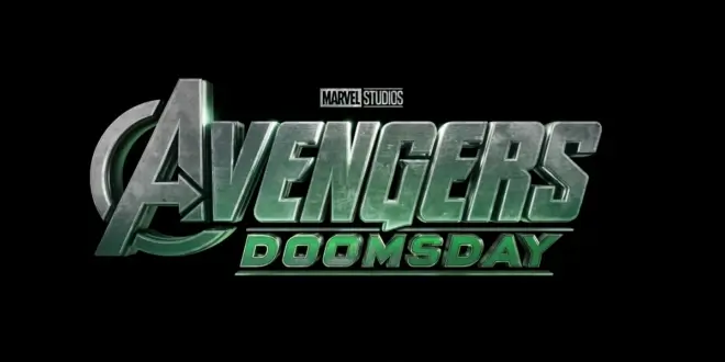 The logo title card for Avengers: Doomsday.