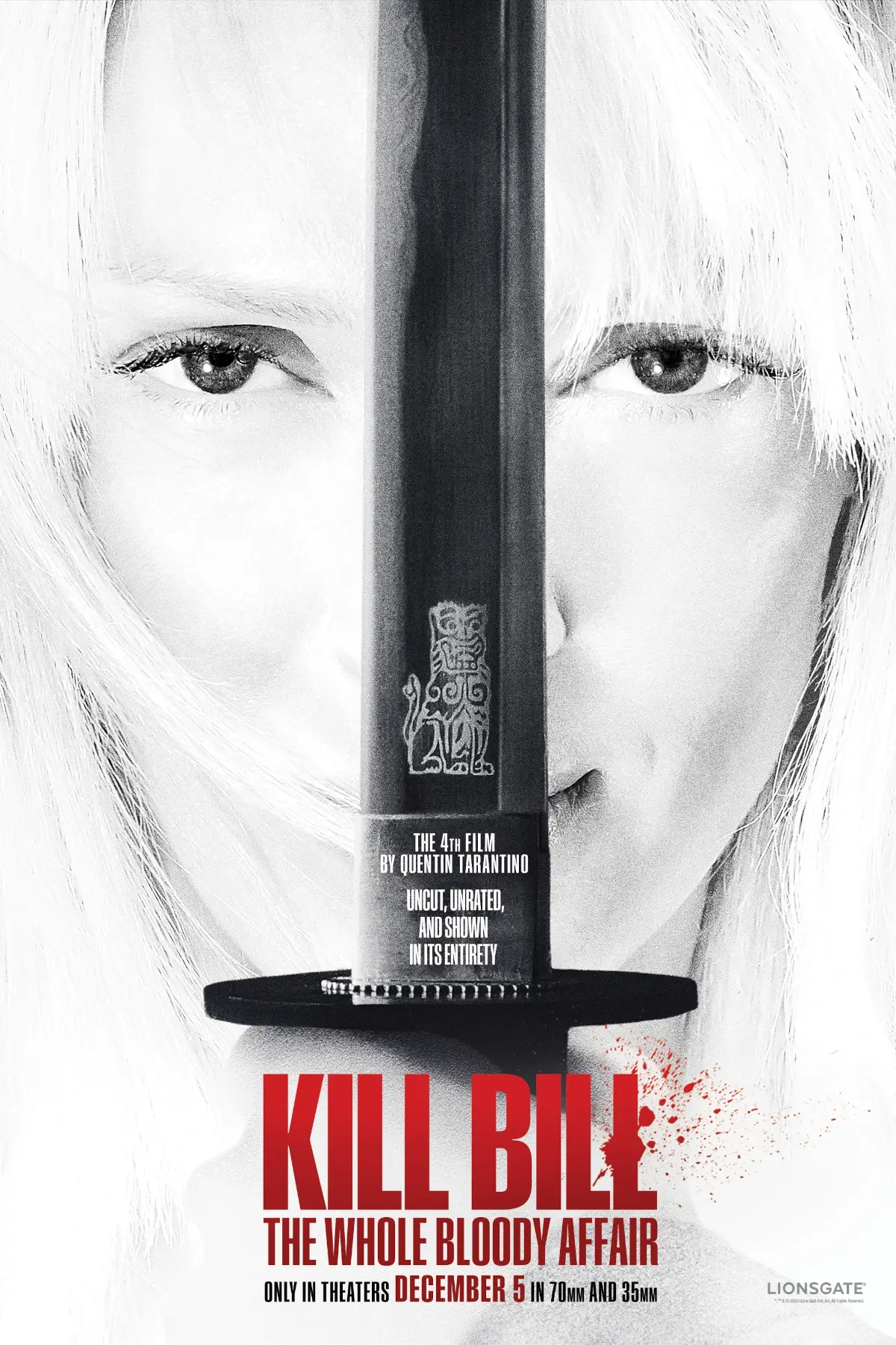 Kill Bill The Whole Bloody Affair One Sheet