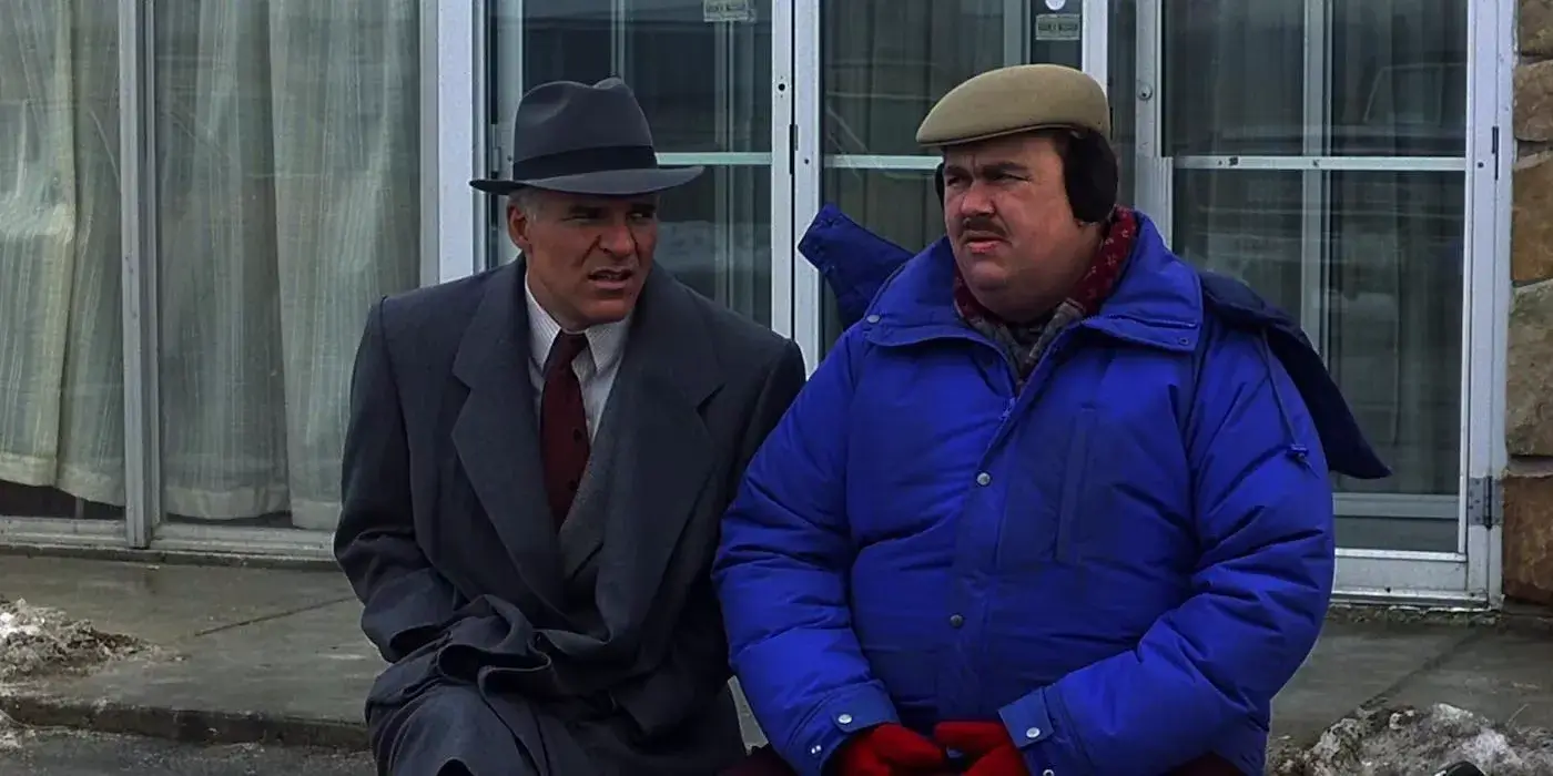 Steve Martin And John Candy In Planes Trains And Automobiles 1987