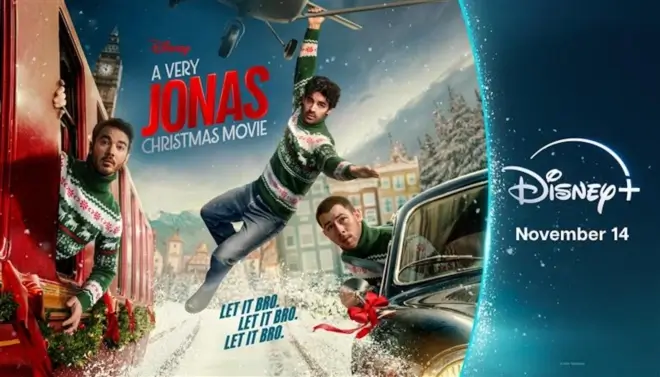 A Very Jonas Christmas Movie Premieres November 14 on Disney+ and Hulu