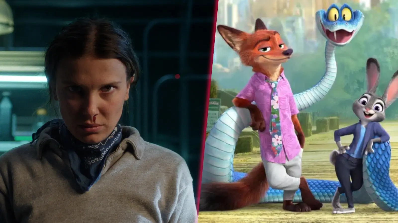 Stranger Things/Zootopia