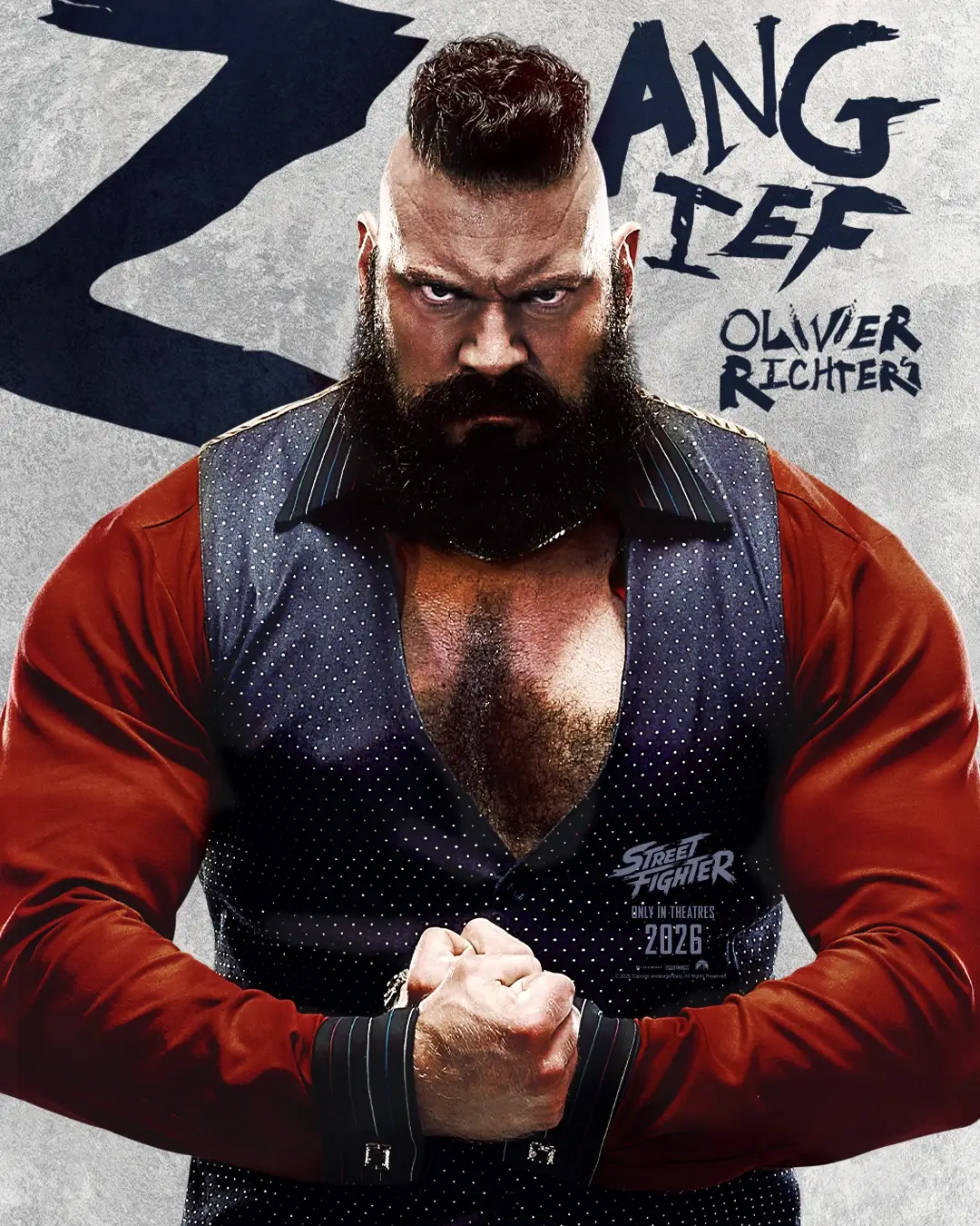 StreetFigher Character 4x5 Zangief 330 V1 R2