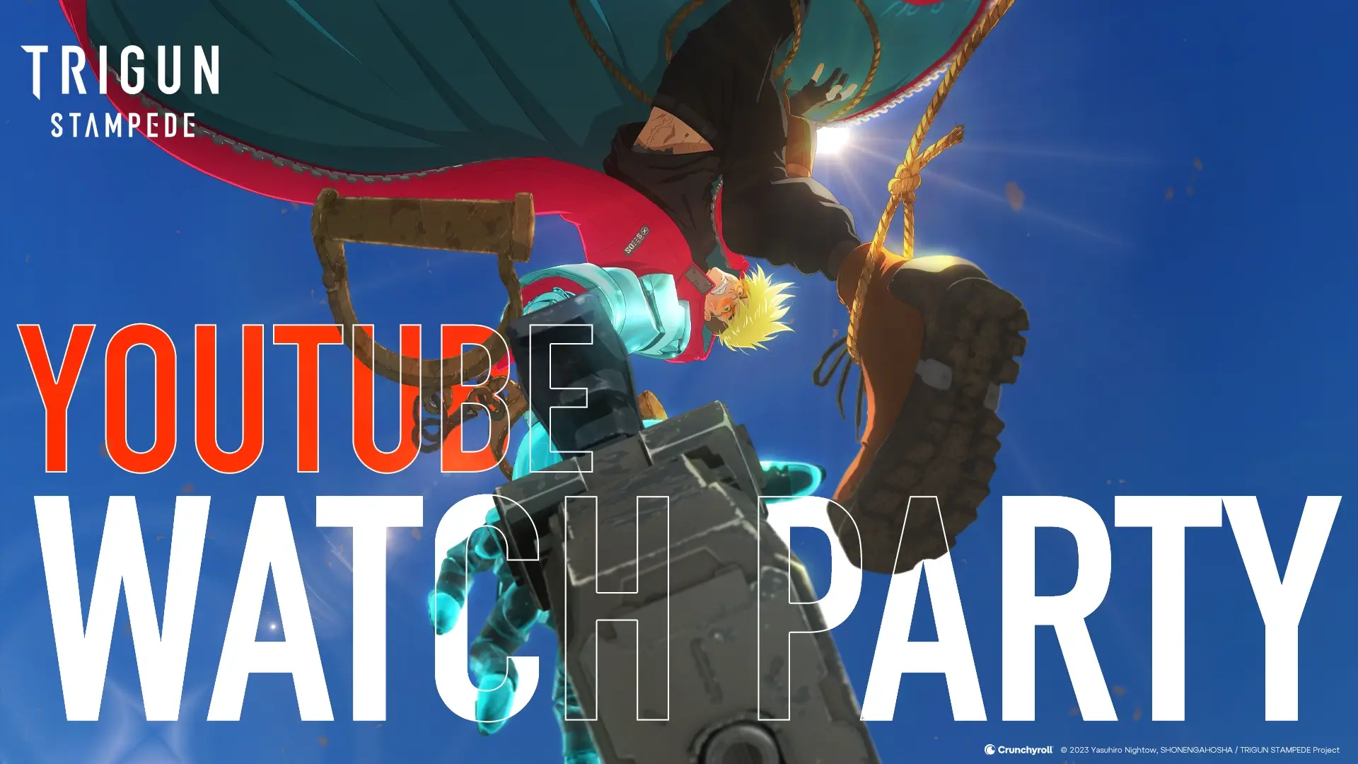 Trigun Stargaze Kicks Off Crunchyroll Watch Party Celebration