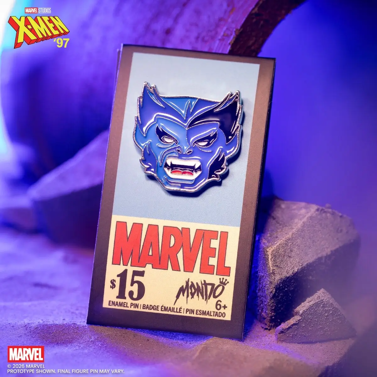 Beast Enamel Pin