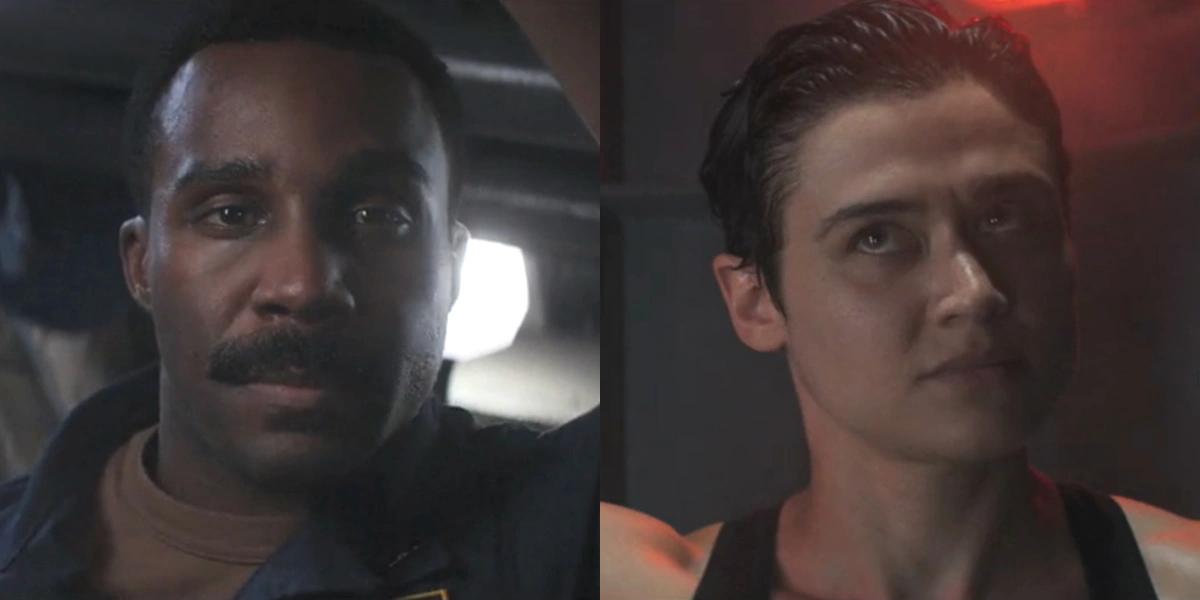 Tramell Tillman and Katy O'Brien pictured side by side in Mission Impossible: The Final Reckoning.