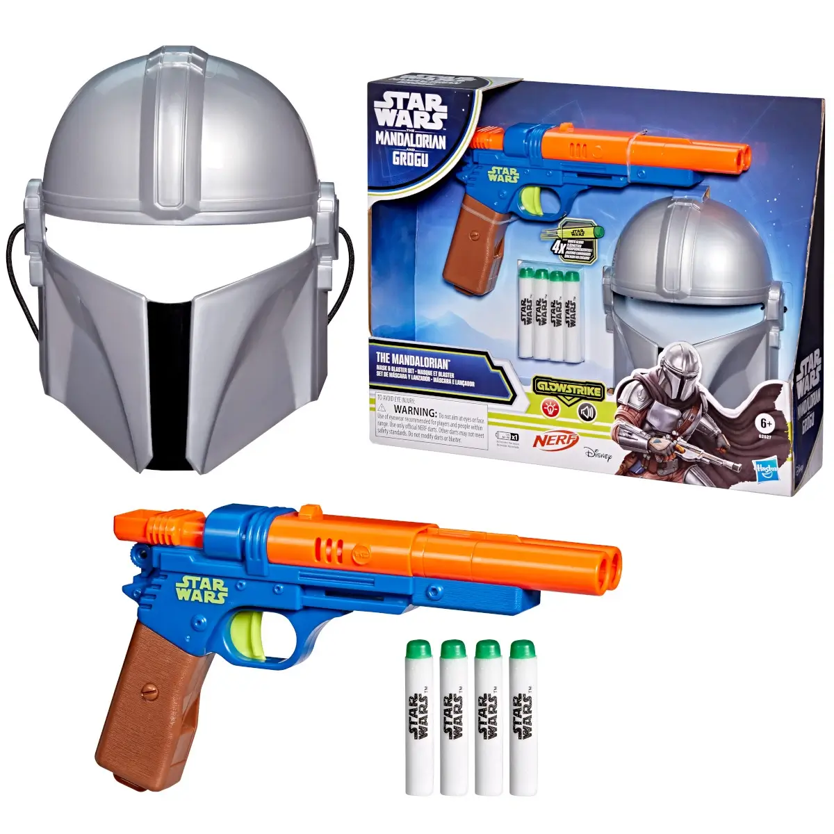 STAR WARS THE MANDALORIAN MASK BLASTER SET 2