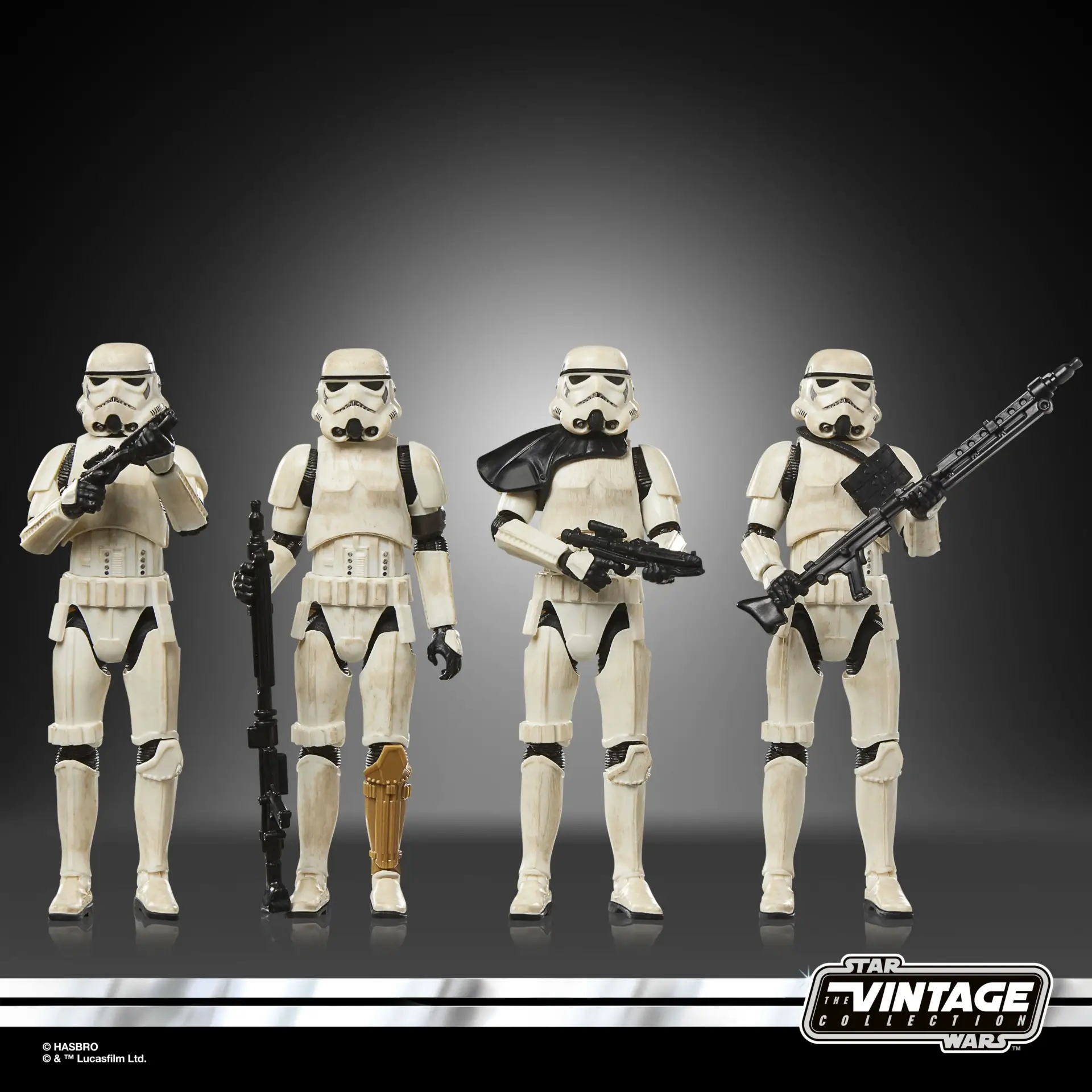 STAR WARS THE VINTAGE COLLECTION IMPERIAL REMNANT STORMTROOPER 4 PACK 4
