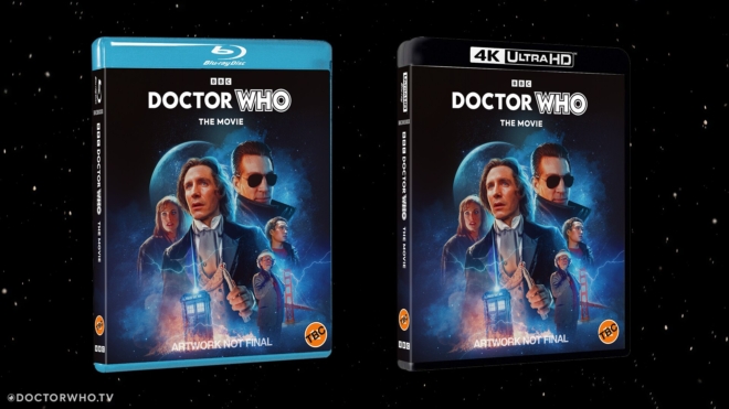 Doctor Who: The Movie Blu-ray cover