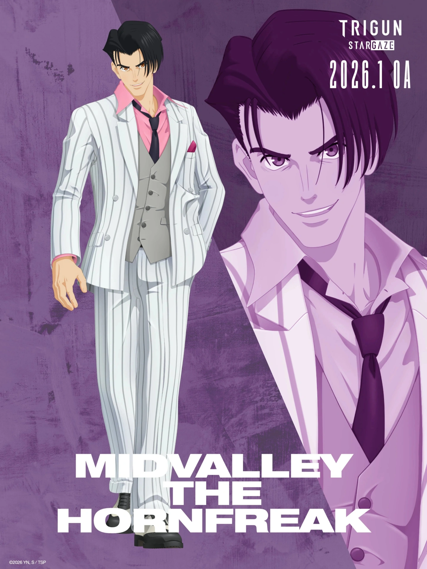 TRIGUN STARGAZE Midvalley the Hornfreak visual