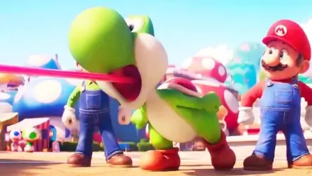 The Super Mario Galaxy Movie Super Bowl Spot Pits Yoshi Against A Very Angry Cousin