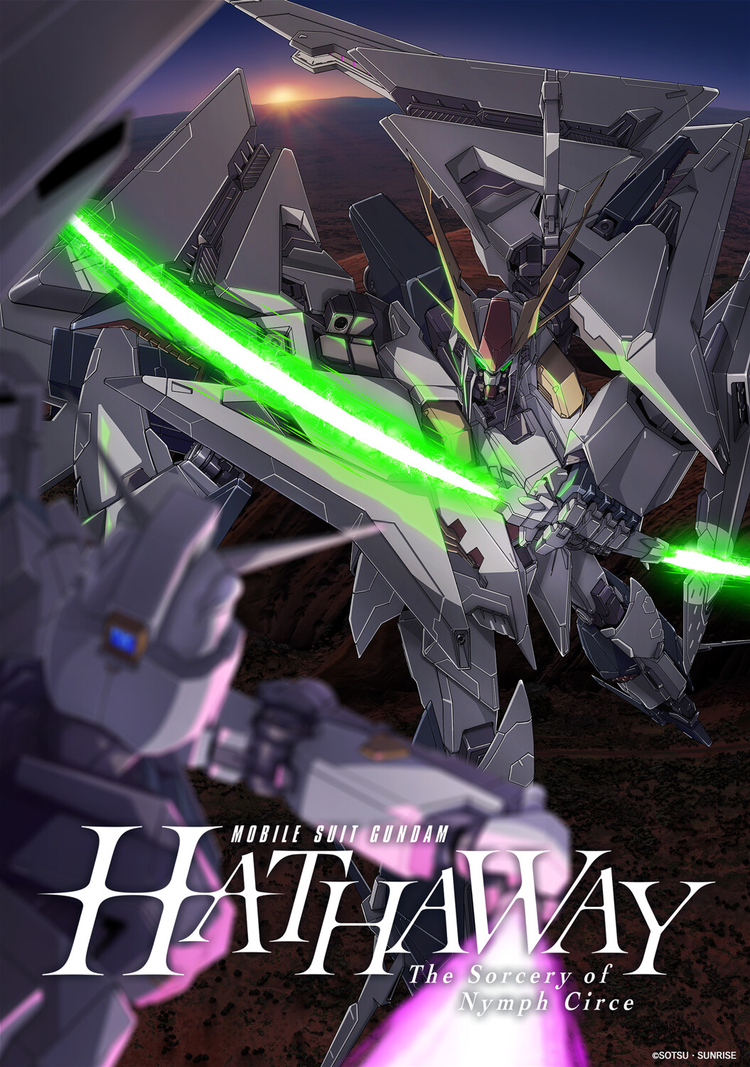 Mobile Suit Gundam Hathaway: The Sorcery of Nymph Circe NA key visual 2