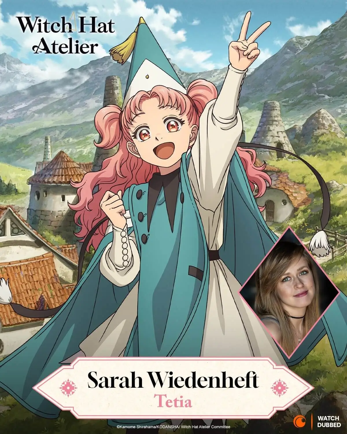 Witch Hat Atelier Tetia character visual