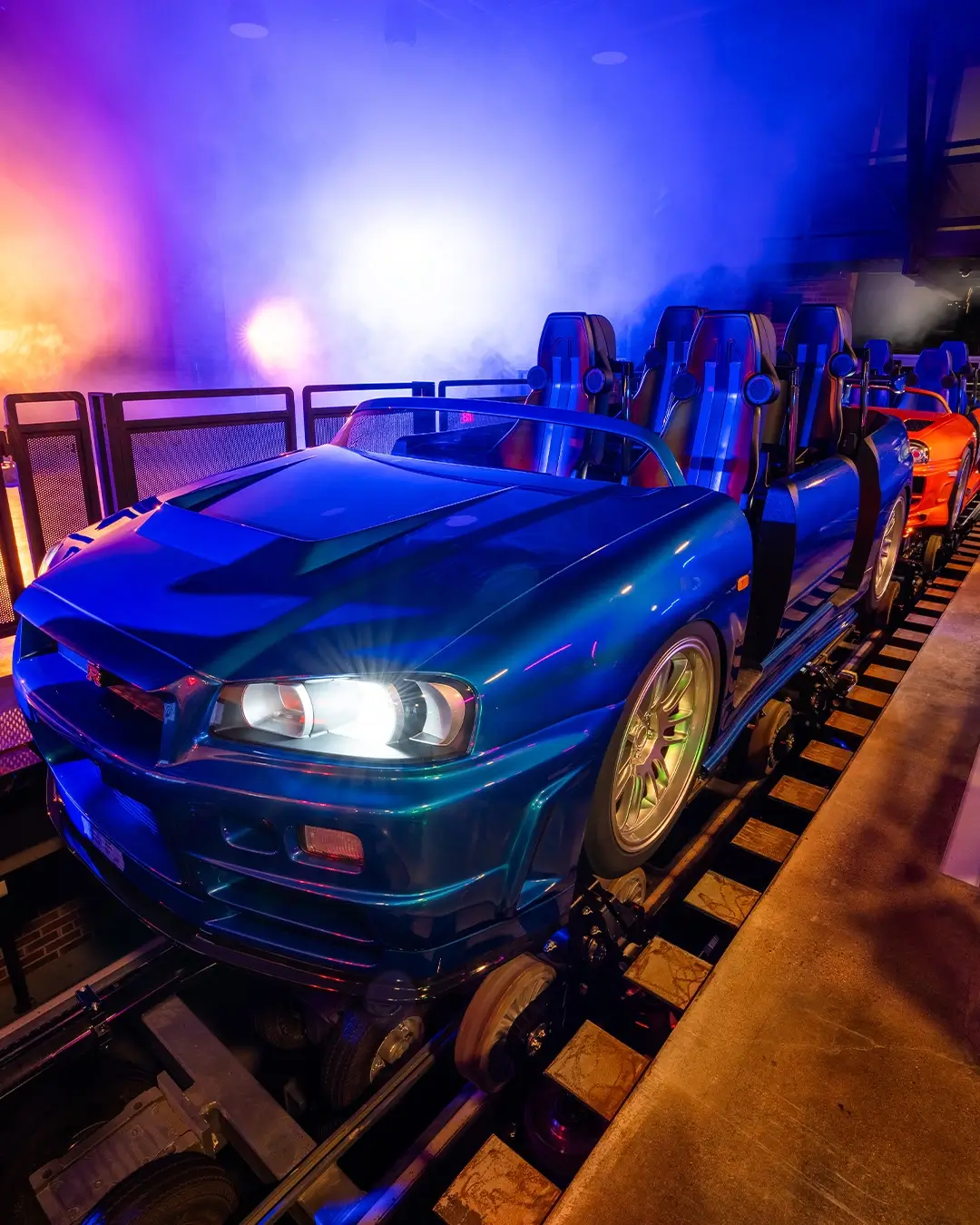 Nissan Skyline GT R Ride Vehicle Fast And Furious Hollywood Drift At USH