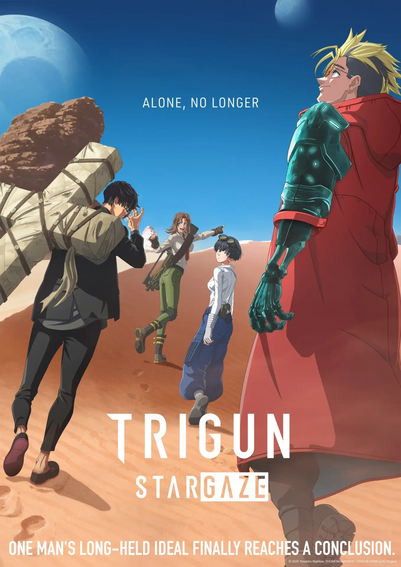 TRIGUN STARGAZE NA key visual