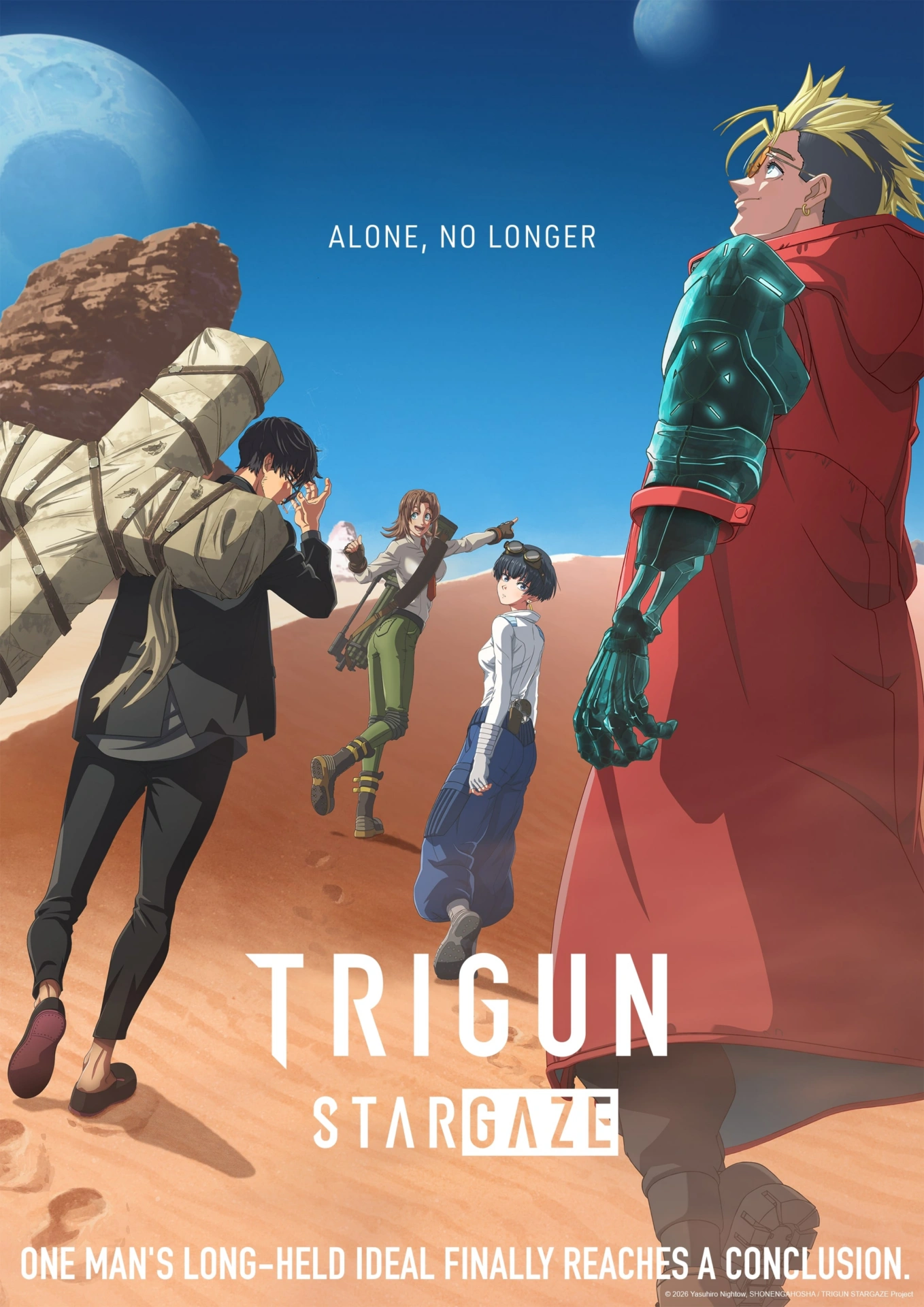 TRIGUN STARGAZE NA key visual