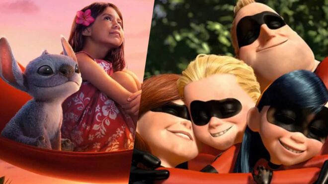 Lilo & Stitch, The Incredibles