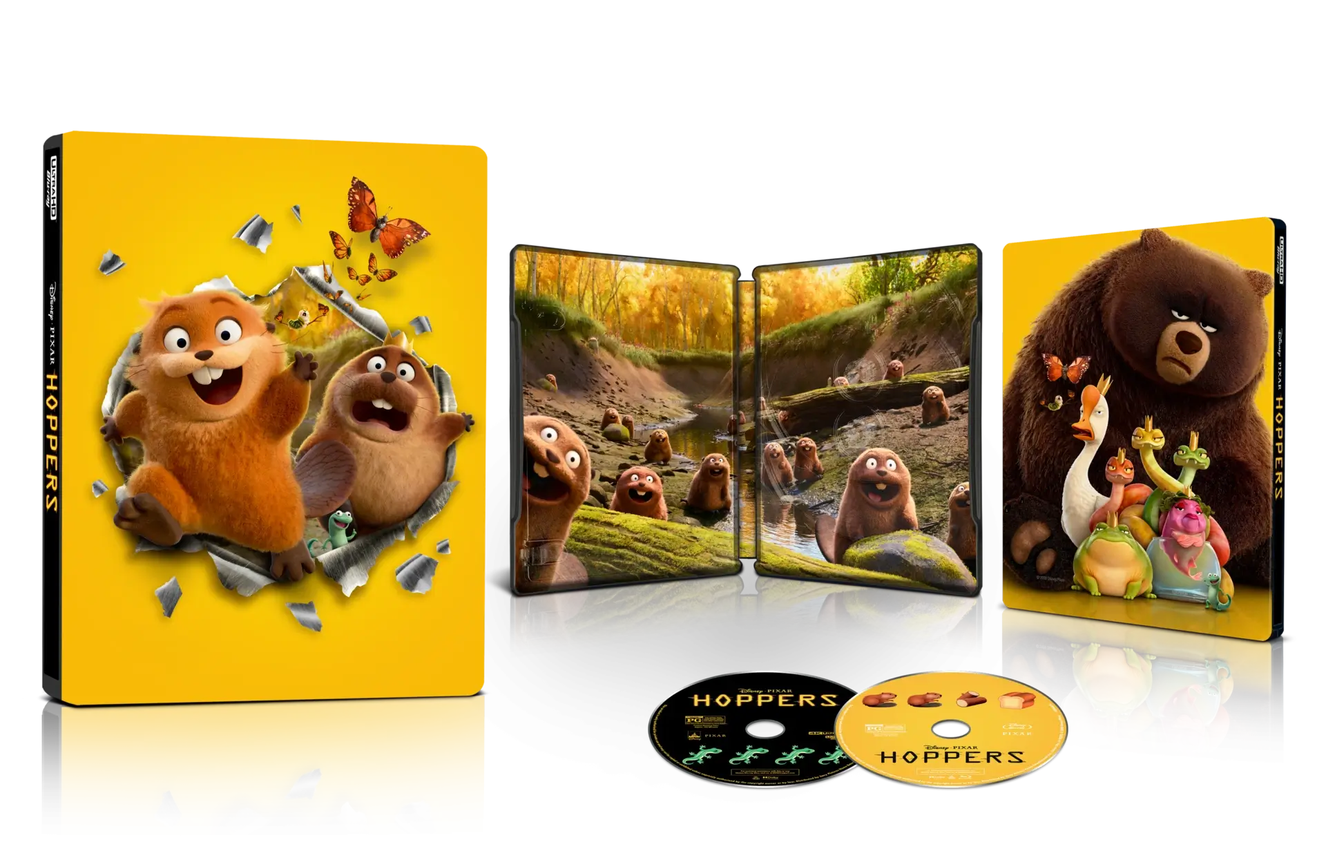 Hoppers SteelBook spread
