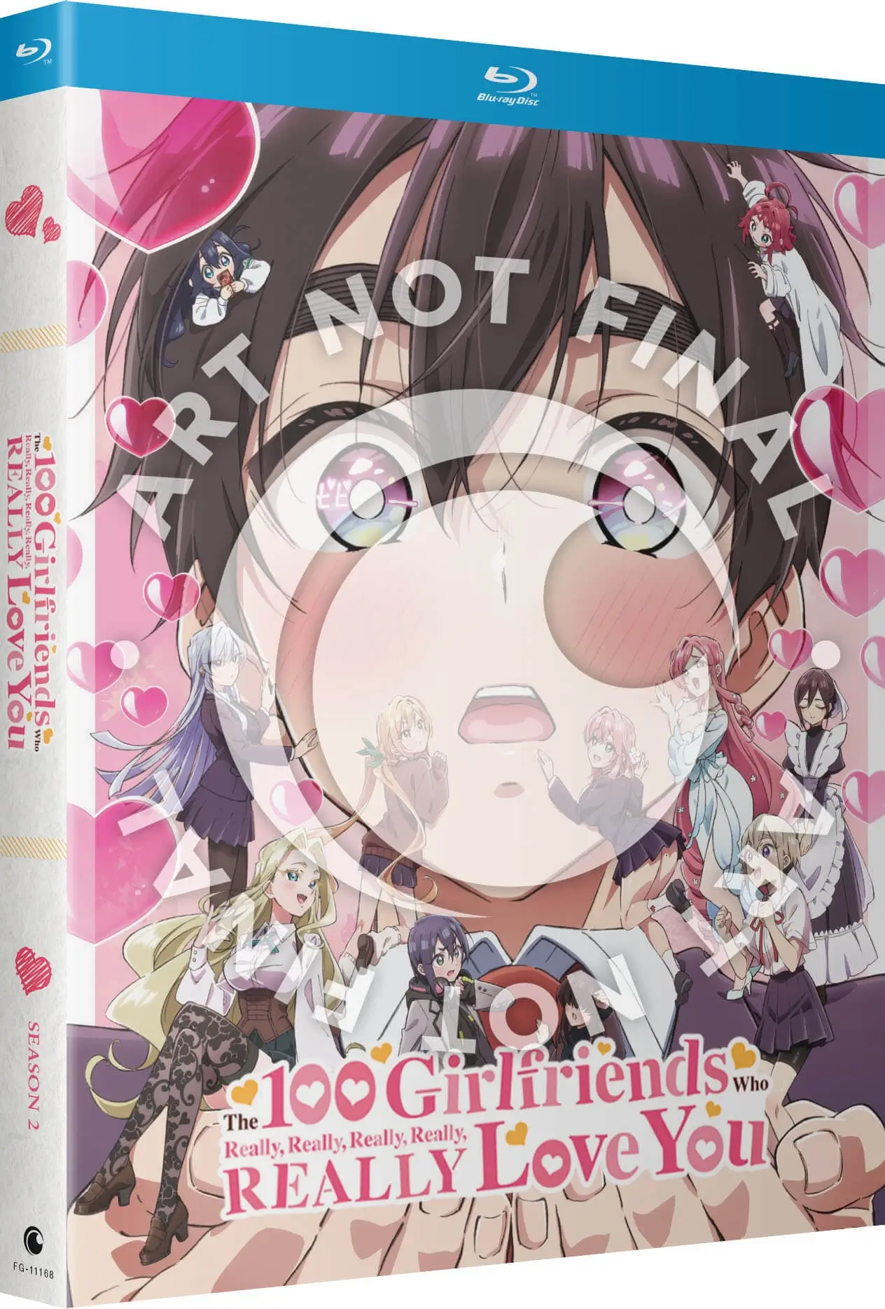 The 100 Girlfriends Who Really, Really, Really, Really, REALLY Love You Season 2 – Blu-ray front