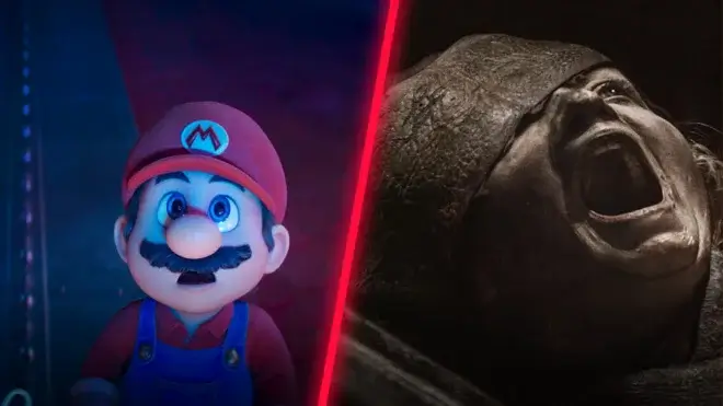 Image of Mario and The Mummy.