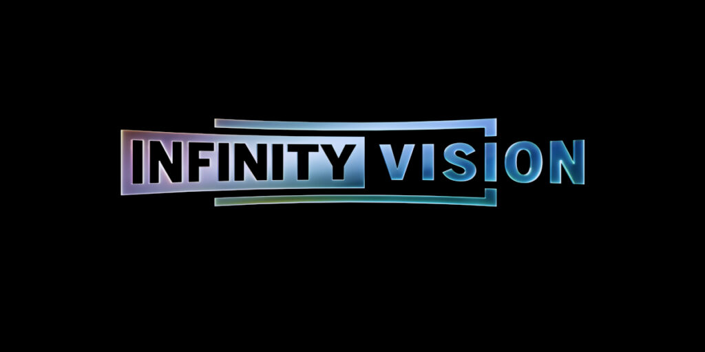 The title card for Infinity Vision branding.