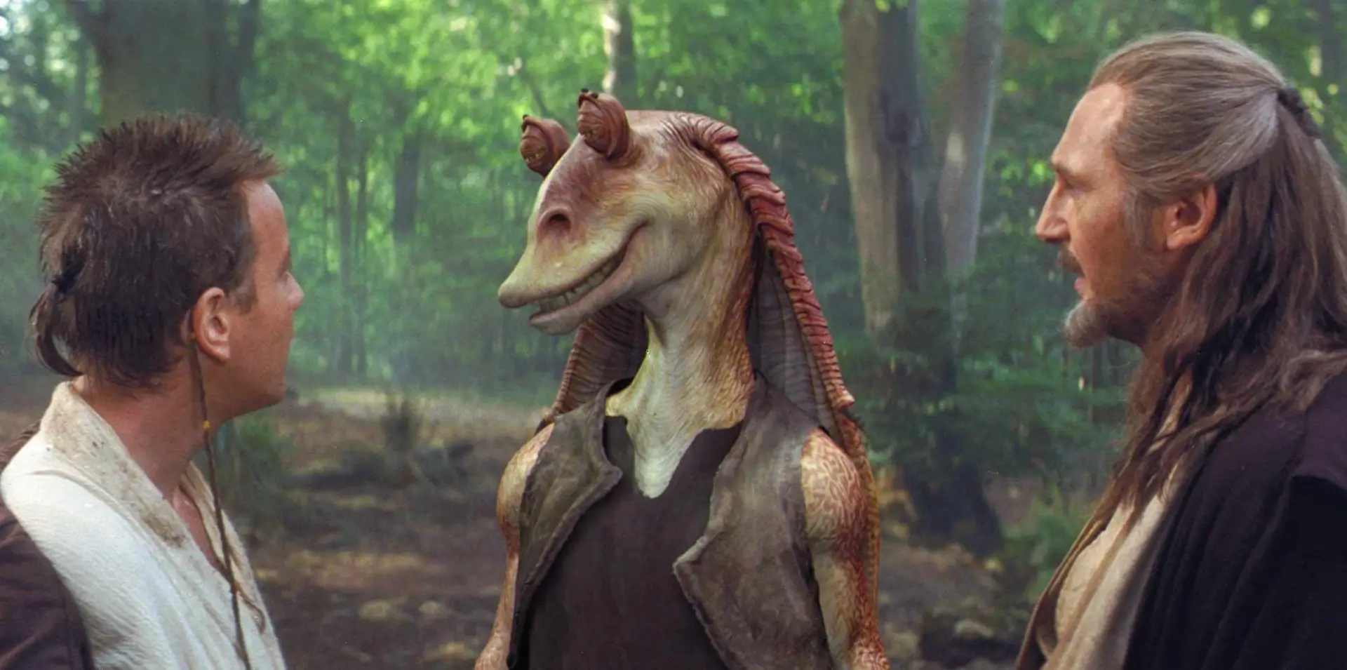 Jar-Jar in The Phantom Menace.