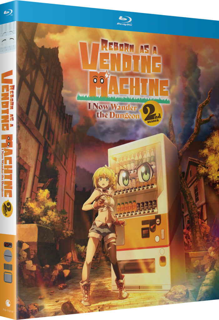Reborn as a Vending Machine, I Now Wander the Dungeon Season 2 – Blu-ray front