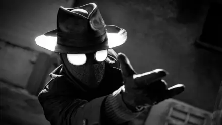 Nicolas Cage in Spider-Noir for Prime Video.