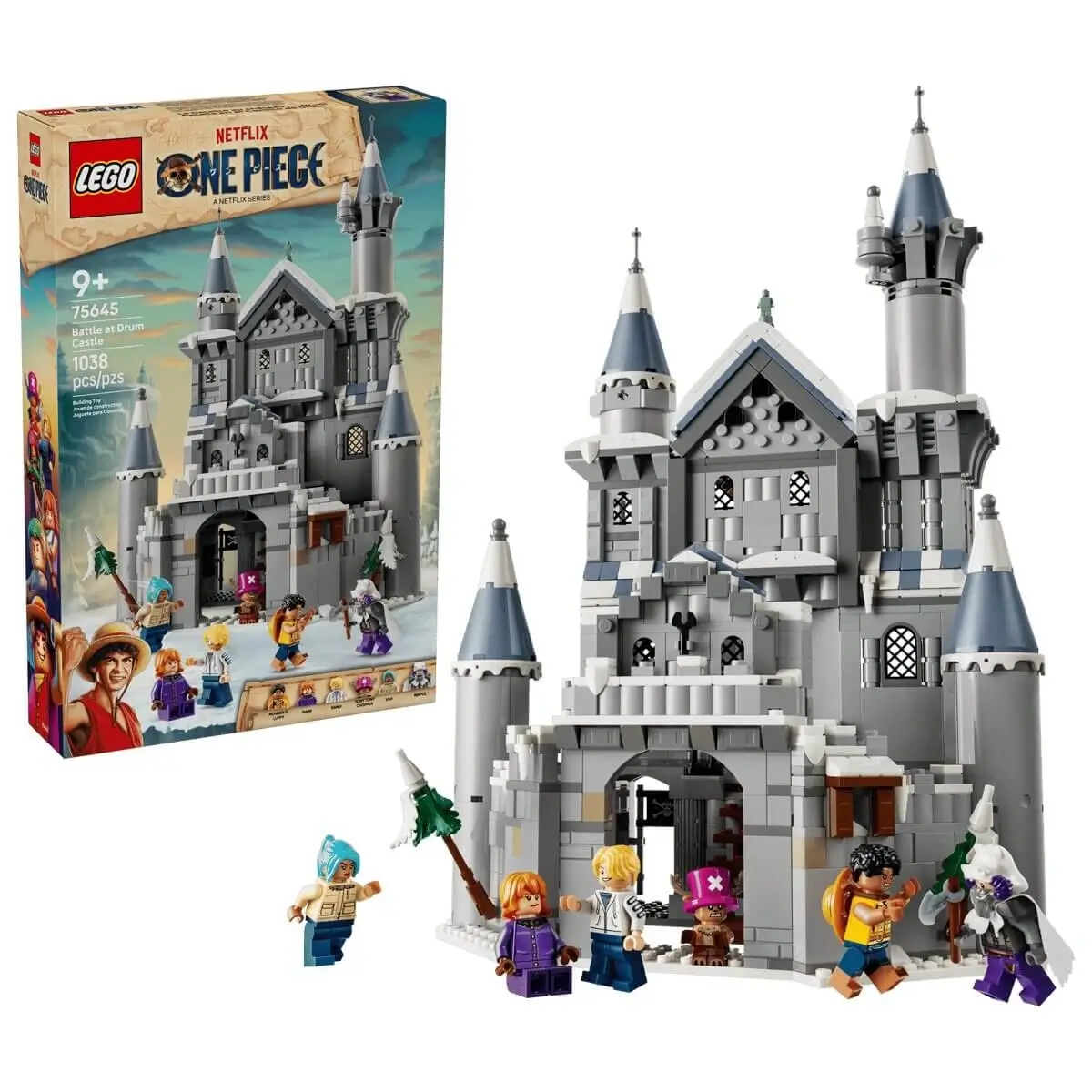 LEGO One Piece Battle at Drum Castle