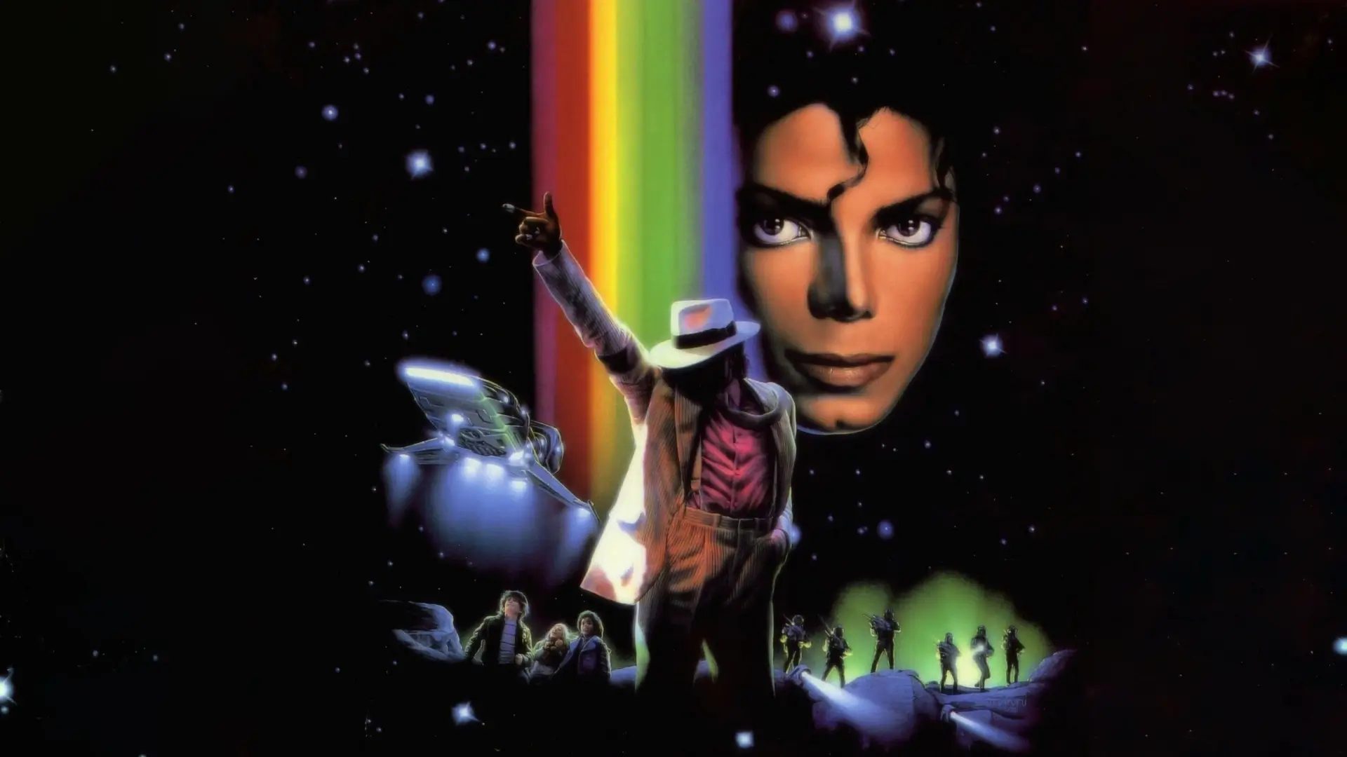 Michael Jackson's Moonwalker image.