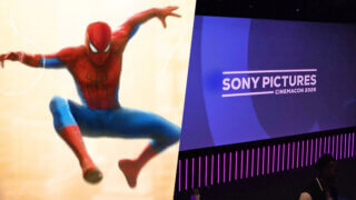 Spider-Man and Sony Pictures logo