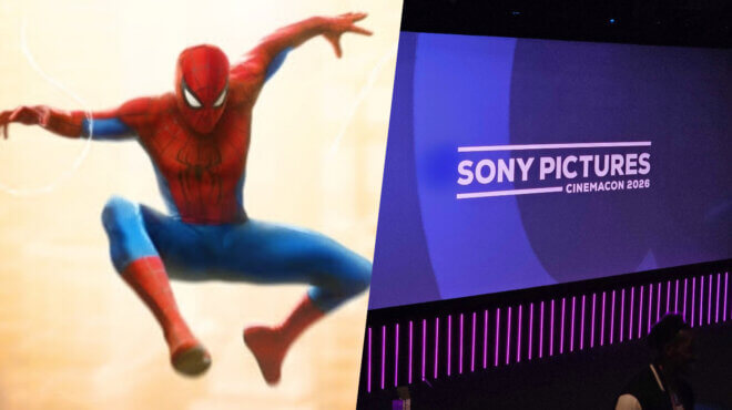 Spider-Man and Sony Pictures logo