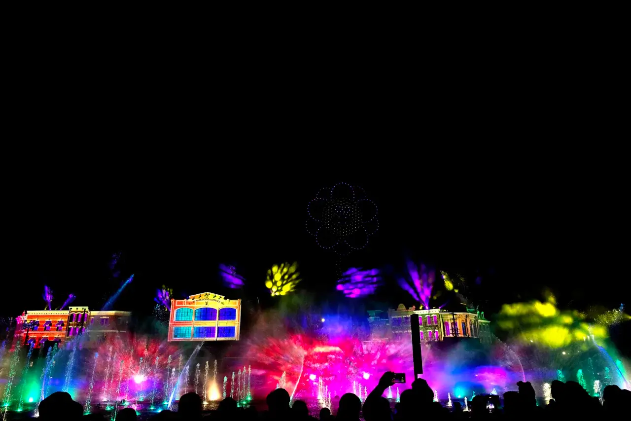The CineSational spectacular at Universal Studios Orlando. 
