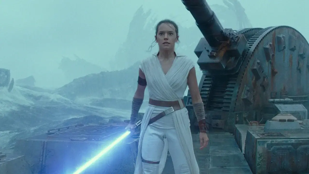 Rey in The Rise of Skywalker.