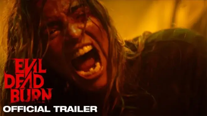 Evil Dead Burn trailer image.