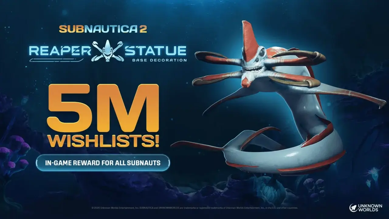 Subnautica 2 Reaper Statue Base Decoration 5M wishlists image