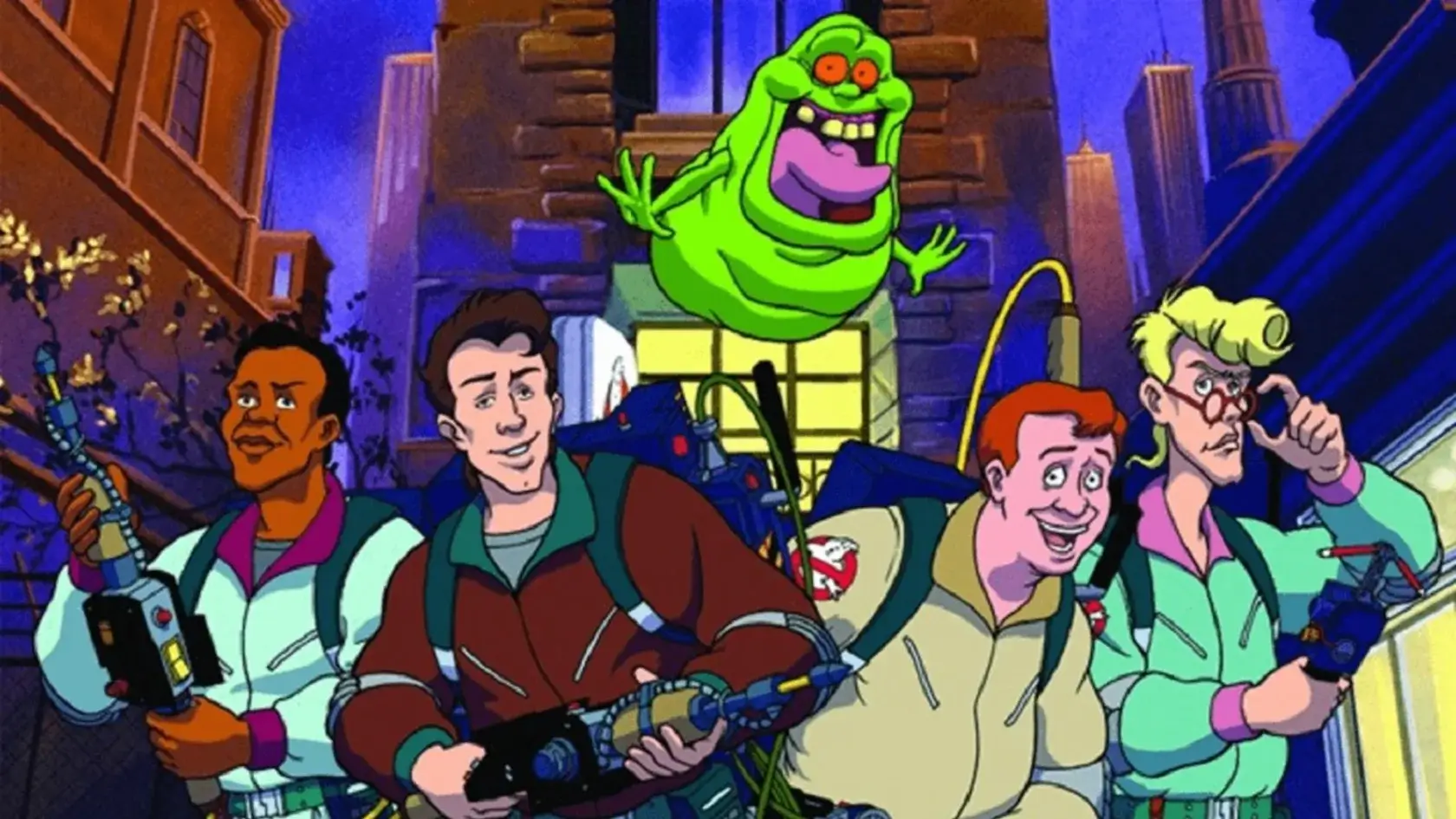 Animated Ghostbusters show.