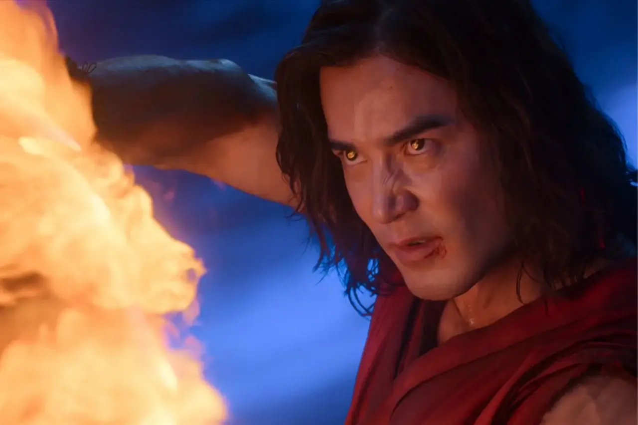 Liu Kang in Mortal Kombat II.