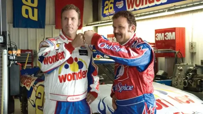 Will Ferrell and John C. Reily in Talladega Nights.