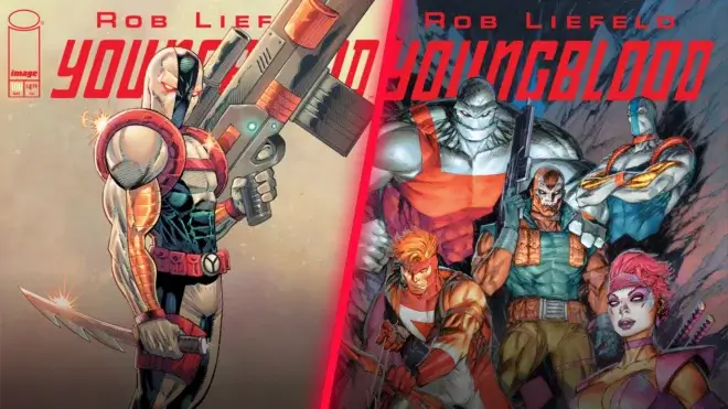 Youngblood #100 Covers from Robert Kirkman and Mark Silvestri