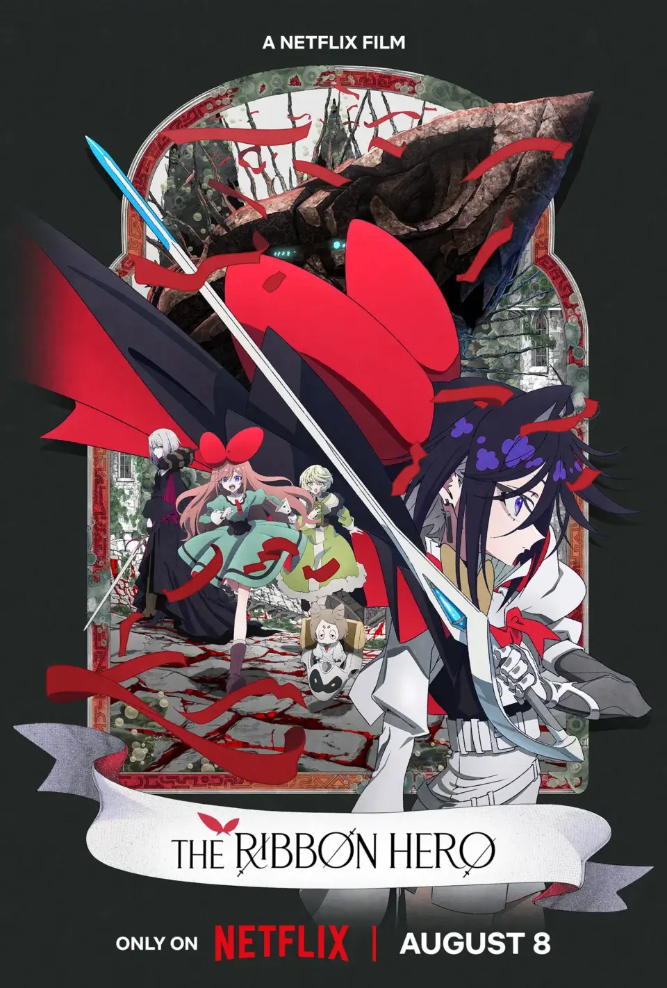 ‘The Ribbon Hero’ Anime Film Soon Streaming On Netflix