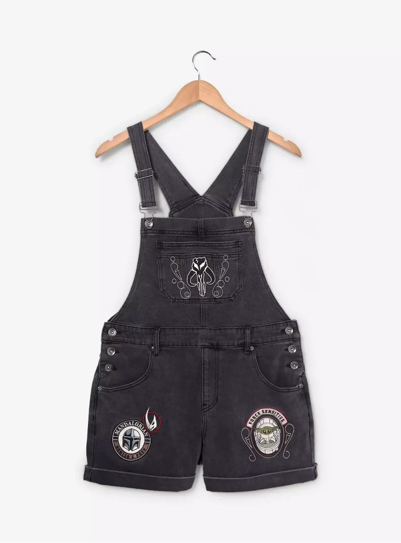Star Wars The Mandalorian Women's Short Overalls — BoxLunch Exclusive